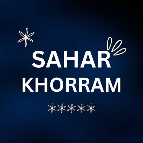 Sahar khorram reddit 